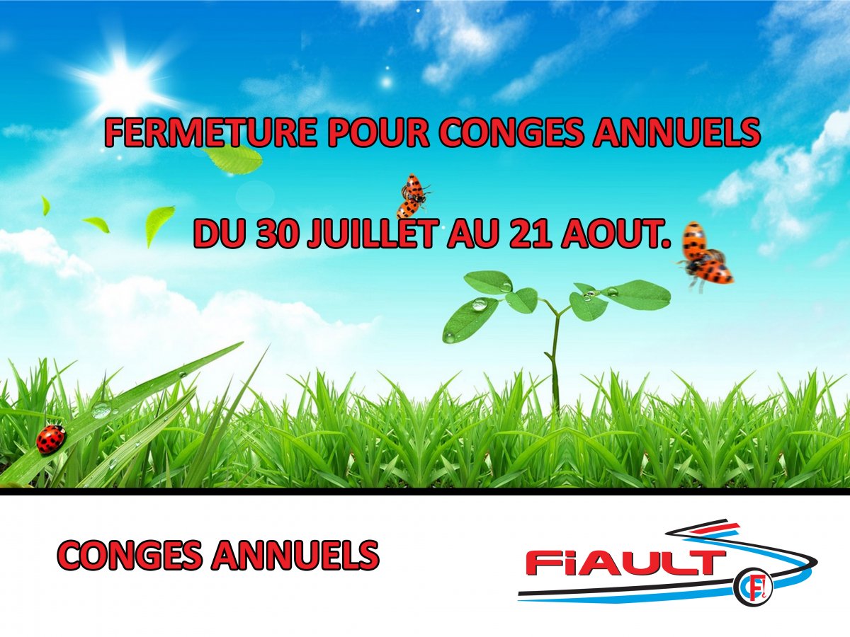 Closed for summer holidays from 30th of july to 21 of august