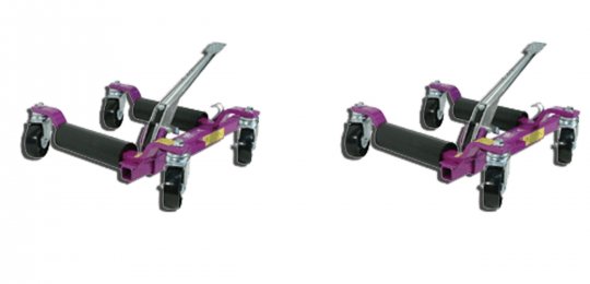 Two wheel dollies type "GO-JACK 5000" (without support)