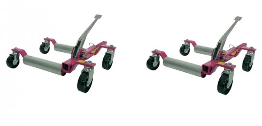 Two wheel dollies type "GO-JACK 6313" (without support)