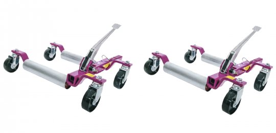 Two wheel dollies type "GO-JACK 6313" (without support)