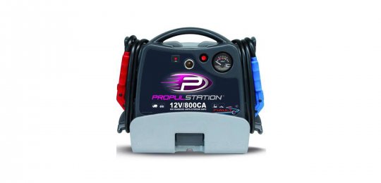 A booster propulstation 12V 800A with charging station